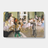 Edgar Degas De Dansles Badge (Achterkant)