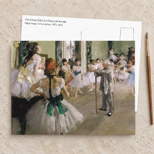 Edgar Degas - De Dansles Briefkaart