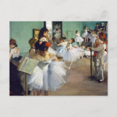 Edgar Degas - De Dansles Briefkaart (Voorkant)