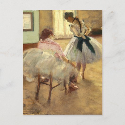 Edgar Degas de dansles Briefkaart (Voorkant)