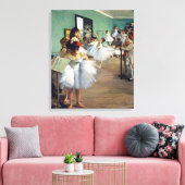 Edgar Degas - De dansles Canvas Afdruk (Insitu (Woonkamer))