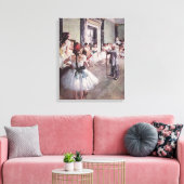Edgar Degas De Dansles Canvas Afdruk (Insitu (Woonkamer))