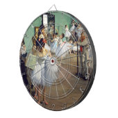 Edgar Degas - De Dansles Dartbord (Voorkant Rechts)
