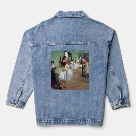 Edgar Degas - De Dansles Denim Jacket (Achterkant)