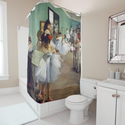 Edgar Degas - De Dansles Douchegordijn (In situ)