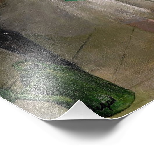 Edgar Degas - De Dansles Foto Afdruk (Hoek)