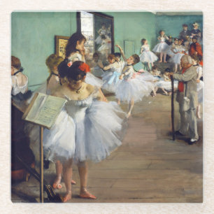 Edgar Degas - De Dansles Glazen Onderzetter