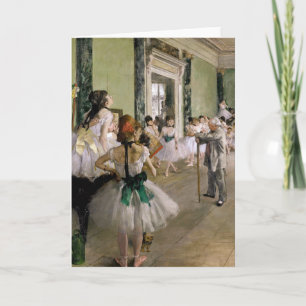 Edgar Degas - De Dansles Kaart
