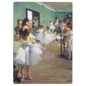 Edgar Degas - De Dansles Klembord (Achterkant)