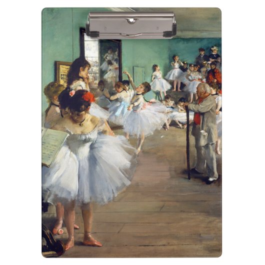Edgar Degas - De Dansles Klembord (Voorkant)