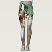 Edgar Degas - De Dansles Leggings (Voorkant)
