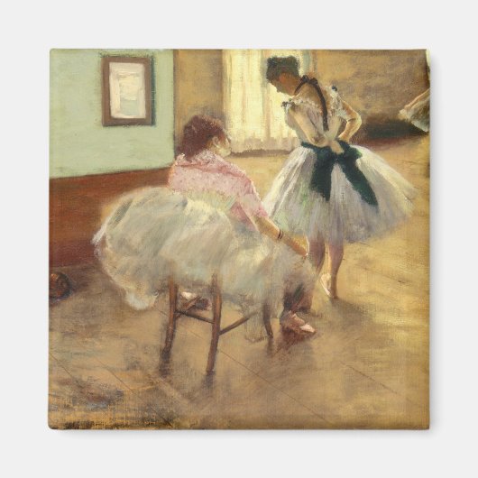 Edgar Degas de dansles Magneet (Voorkant)