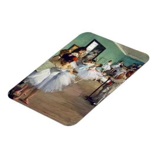 Edgar Degas - De dansles Magneet (Linkerzijde)