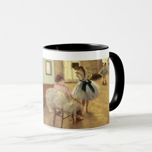 Edgar Degas de dansles Mok (Voorkant rechts)