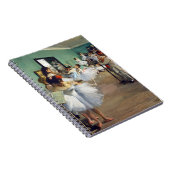 Edgar Degas - De Dansles Notitieboek (Rechterzijde)