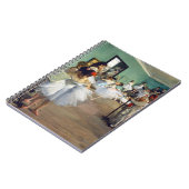 Edgar Degas - De Dansles Notitieboek (Linkerzijde)