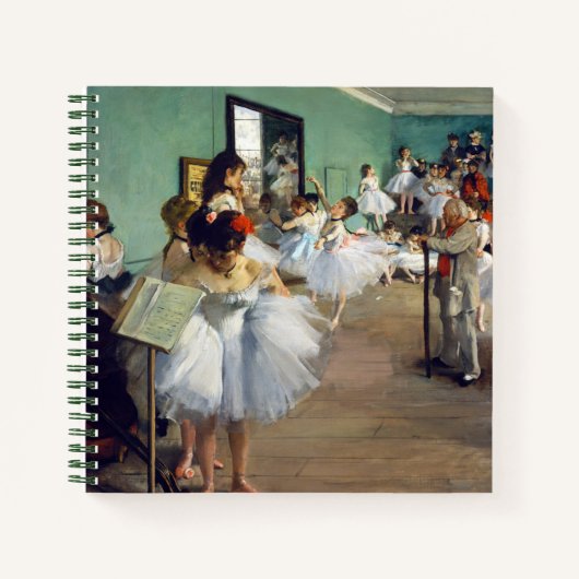 Edgar Degas - De Dansles Notitieboek (Voorkant)