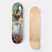 Edgar Degas - De Dansles Persoonlijk Skateboard (Voorkant)