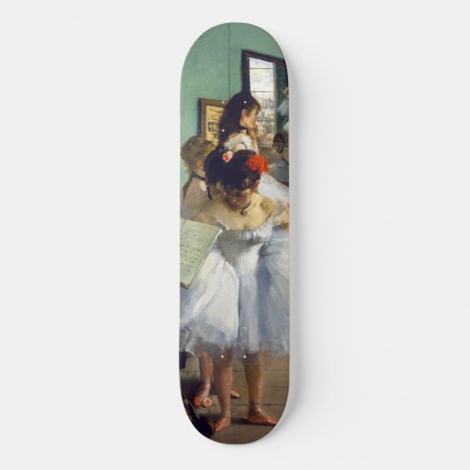 Edgar Degas - De Dansles Persoonlijk Skateboard (Voorkant)