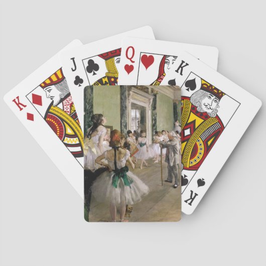 Edgar Degas - De Dansles Pokerkaarten (Achterkant)