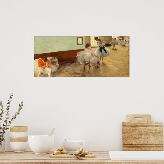 Edgar Degas de dansles Poster (Keuken)