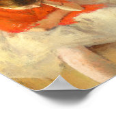 Edgar Degas de dansles Poster (Hoek)