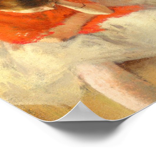 Edgar Degas de dansles Poster (Hoek)
