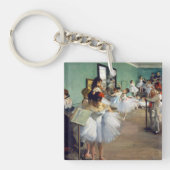 Edgar Degas - De Dansles Sleutelhanger (Voorkant)