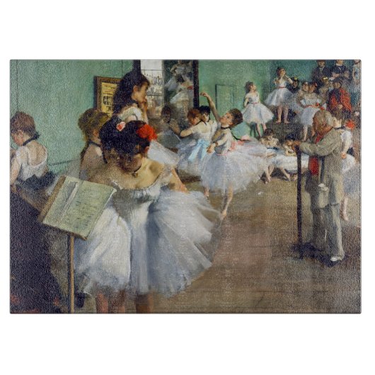 Edgar Degas - De Dansles Snijplank (Voorkant)