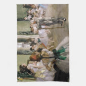 Edgar Degas - De Dansles Theedoek (Verticaal)