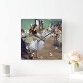 Edgar Degas - De Dansles Vierkante Klok (Huis)