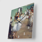 Edgar Degas - De Dansles Vierkante Klok (Hoek)