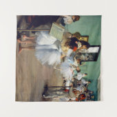 Edgar Degas - De Dansles Wandkleed (Voorkant (horizontaal))