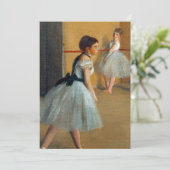 Edgar Degas De danszaal bij de Opera Kaart (Staand voorkant)