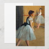Edgar Degas De danszaal bij de Opera Kaart (Voorkant / Achterkant)