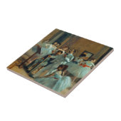 Edgar Degas De danszaal bij de Opera Tegeltje (Zijkant)