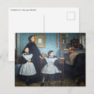 Edgar Degas - De familie Bellelli Briefkaart