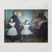 Edgar Degas - De familie Bellelli Briefkaart (Voorkant)