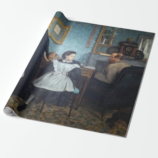 Edgar Degas - De familie Bellelli Cadeaupapier (Uitgerold)