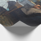 Edgar Degas - De familie Bellelli Cadeaupapier (Hoek)