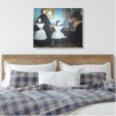 Edgar Degas - De familie Bellelli Canvas Afdruk (Insitu (Slaapkamer))