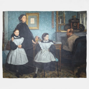 Edgar Degas - De familie Bellelli Fleece Deken