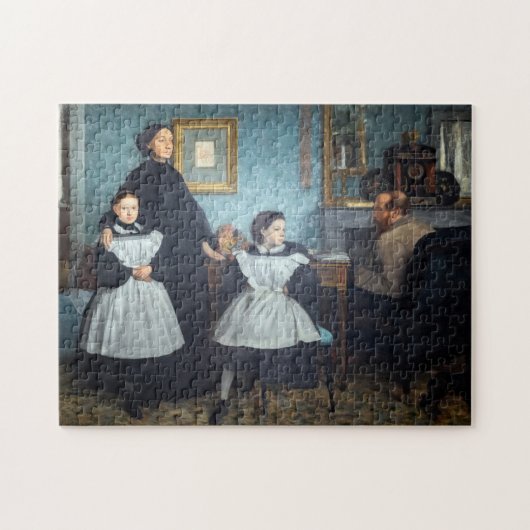 Edgar Degas - De familie Bellelli Legpuzzel (Horizontaal)