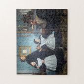 Edgar Degas - De familie Bellelli Legpuzzel (Verticaal)