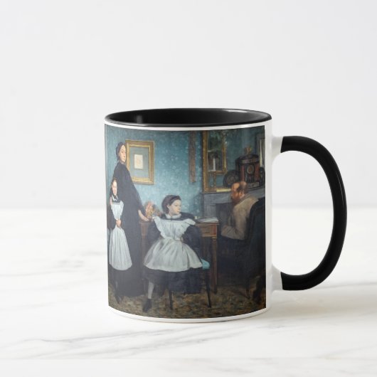 Edgar Degas - De familie Bellelli Mok (Rechts)
