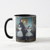 Edgar Degas - De familie Bellelli Mok (Links)