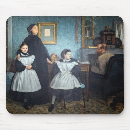 Edgar Degas - De familie Bellelli Muismat (Voorkant)