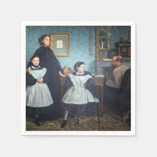 Edgar Degas - De familie Bellelli Servet