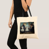 Edgar Degas - De familie Bellelli Tote Bag (Voorkant (product))