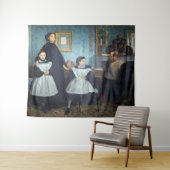 Edgar Degas - De familie Bellelli Wandkleed (In Situ (horizontaal))
